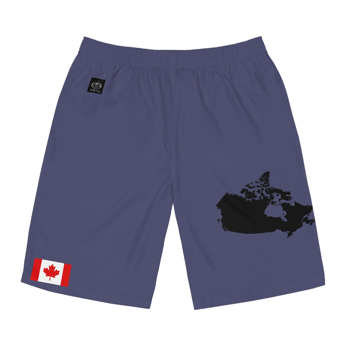Canadian Pride Board Shorts Blue