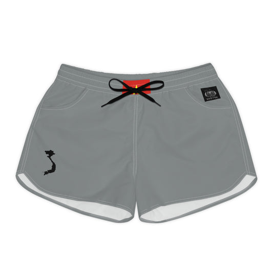 Vietnamese Pride Women's Casual Shorts Gray