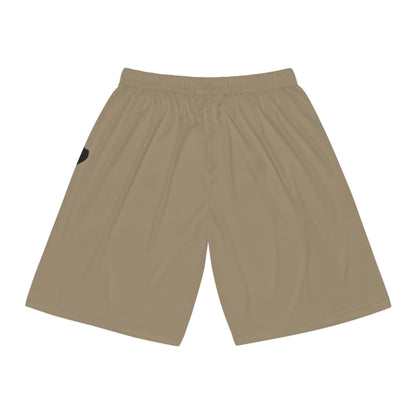 Brazilian Pride Basketball Shorts Khaki