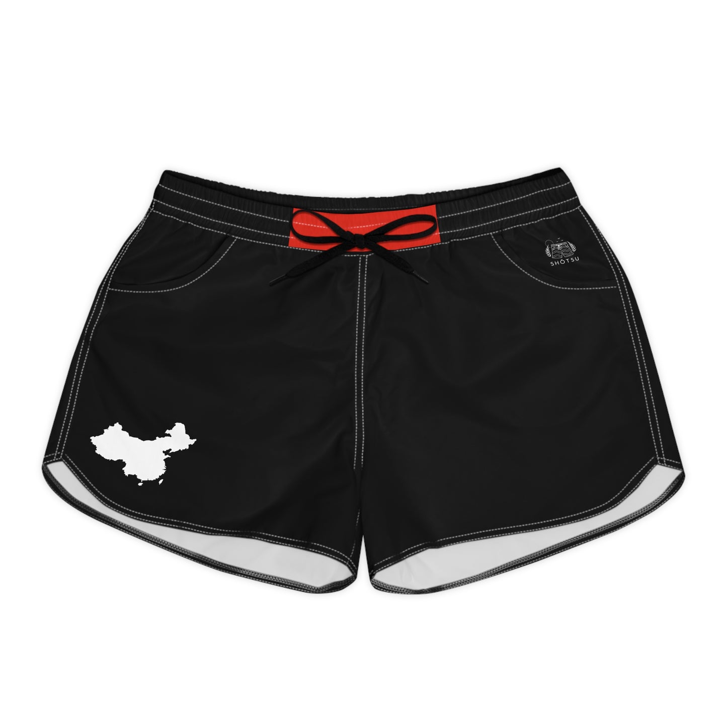 Chinese Pride Women's Casual Shorts Black