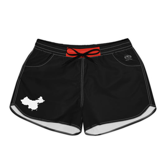 Chinese Pride Women's Casual Shorts Black