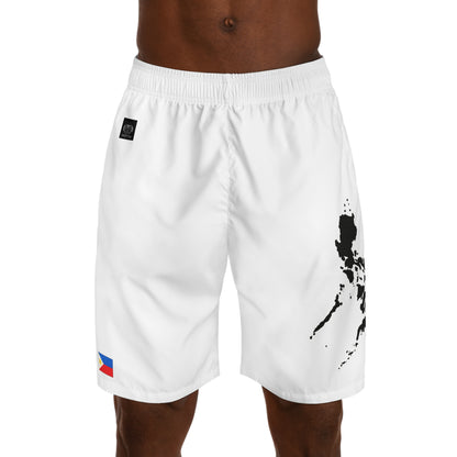 Filipino Pride Jogger Shorts White