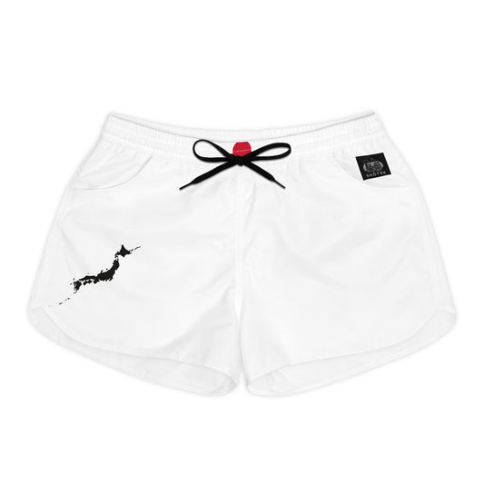 Japanese Pride Women's Casual Shorts White