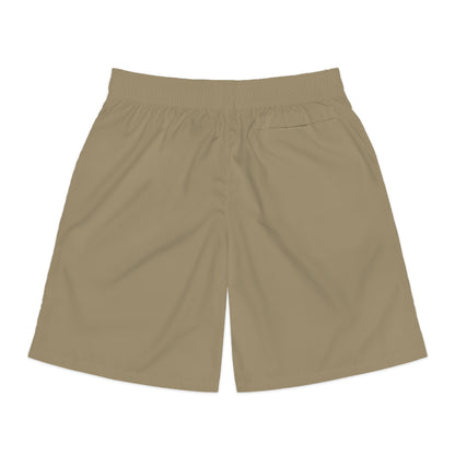 Hawaiian Pride Jogger Shorts Khaki