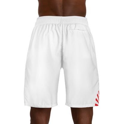 Rising Sun / Sakura Jogger Shorts White