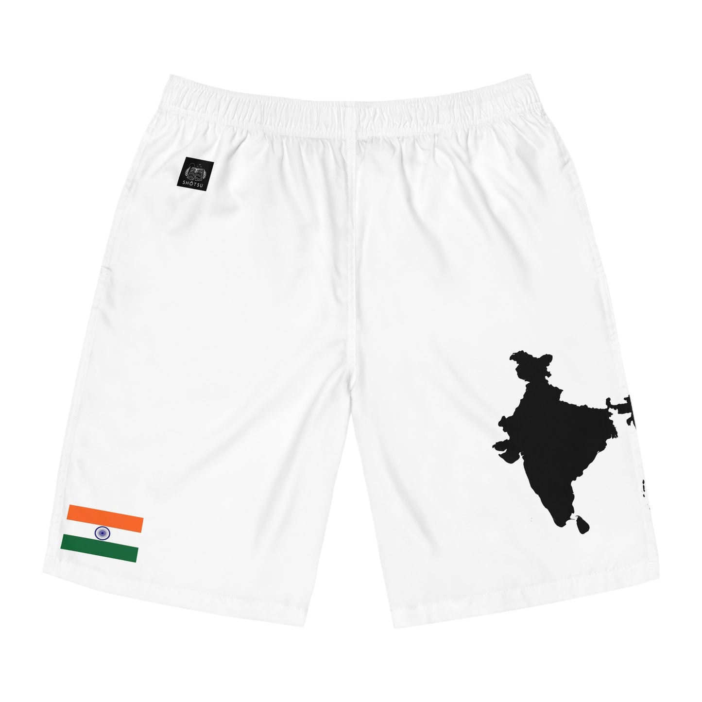 India Board Shorts White