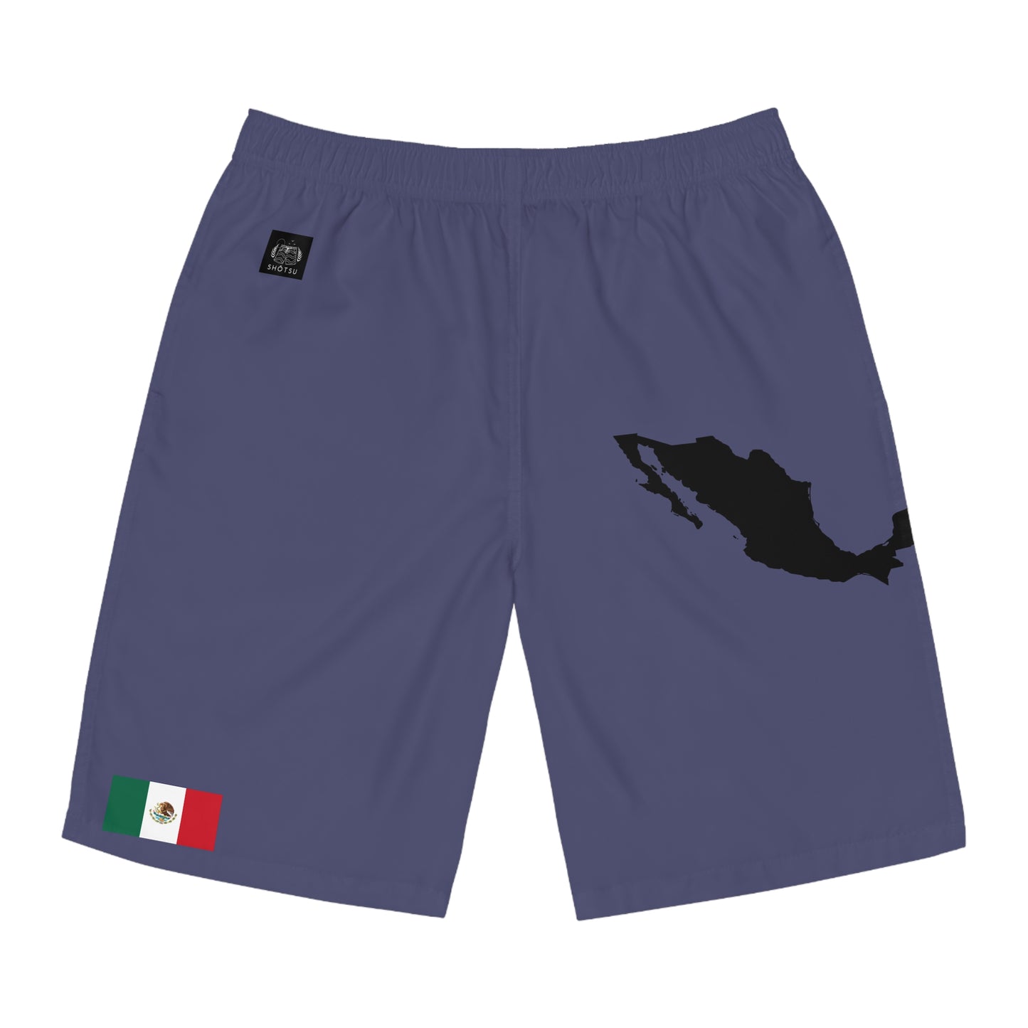 Mexican Pride Board Shorts Blue