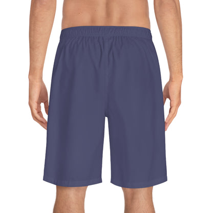 Chinese Pride Board Shorts White/Blue