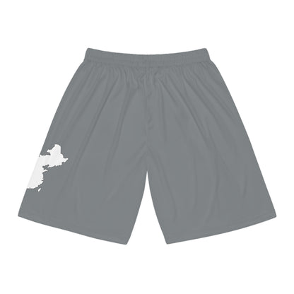 Chinese Pride Basketball Shorts White/Gray