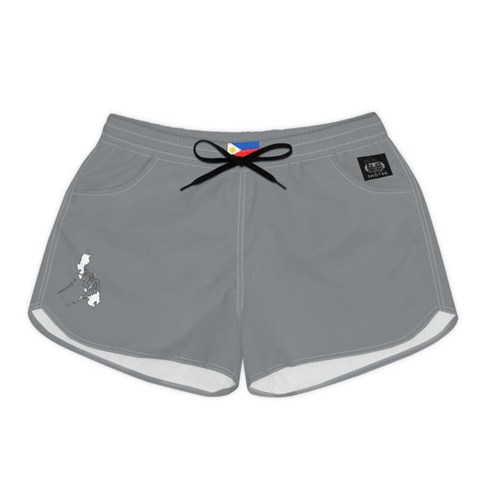 Filipina Pride Women's Casual Shorts White/Gray