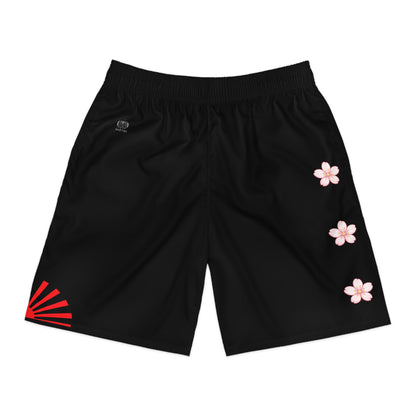 Rising Sun / Sakura Jogger shorts Black
