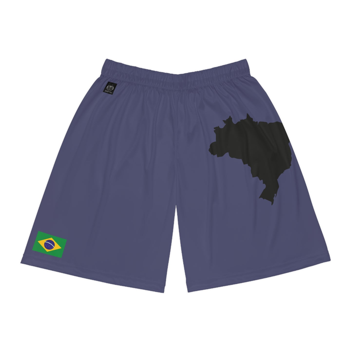 Brazilian Pride Basketball Shorts Blue