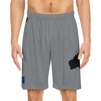 Australian Pride Basketball Shorts Gray