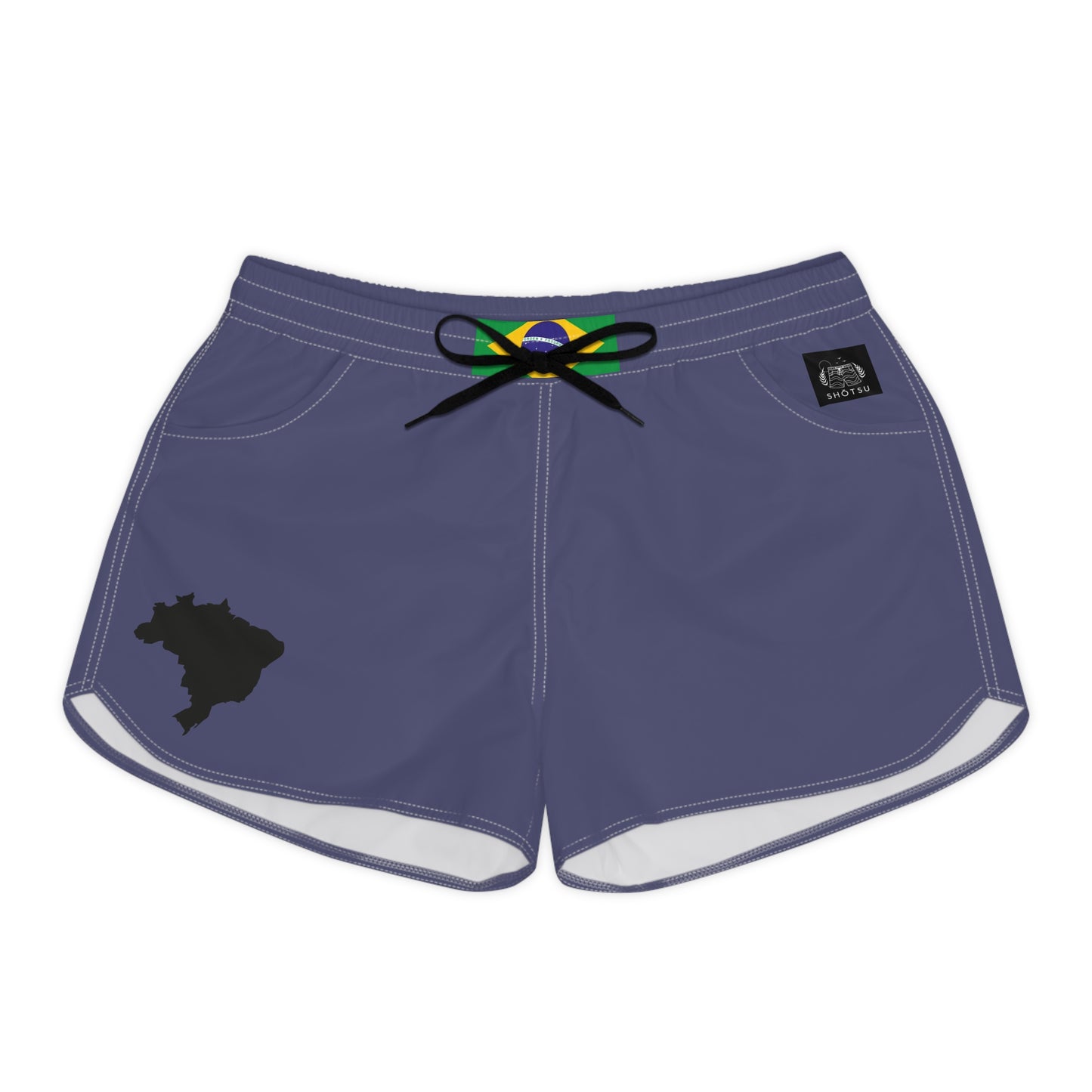 Brazilian Pride Women's Casual Shorts Blue