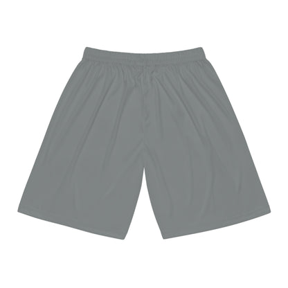 Vietnamese Pride Basketball Shorts Gray