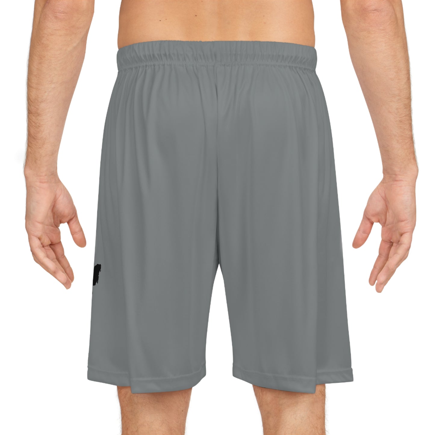 Mexican Pride Basketball Shorts Gray
