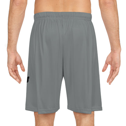 Mexican Pride Basketball Shorts Gray