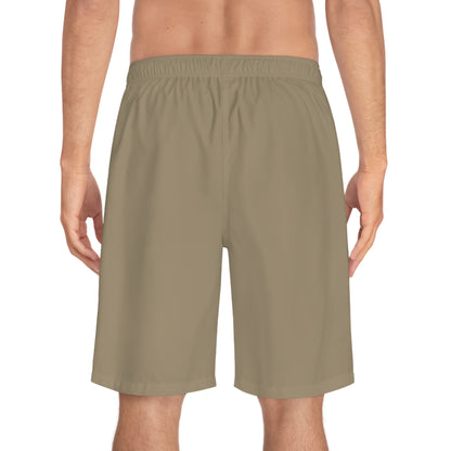 Japanese Pride Board Shorts Khaki