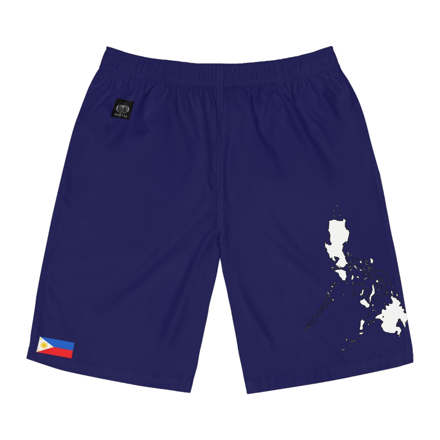Filipino Pride Board Shorts Blue