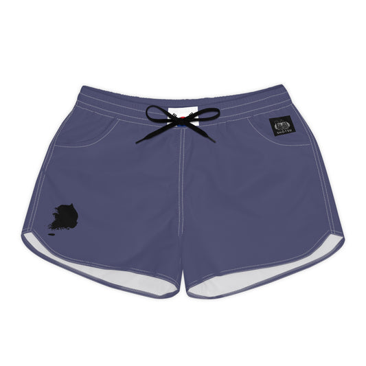 South Korean Pride Women's Casual Shorts Blue