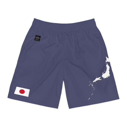 Japanese Pride Jogger Shorts Blue