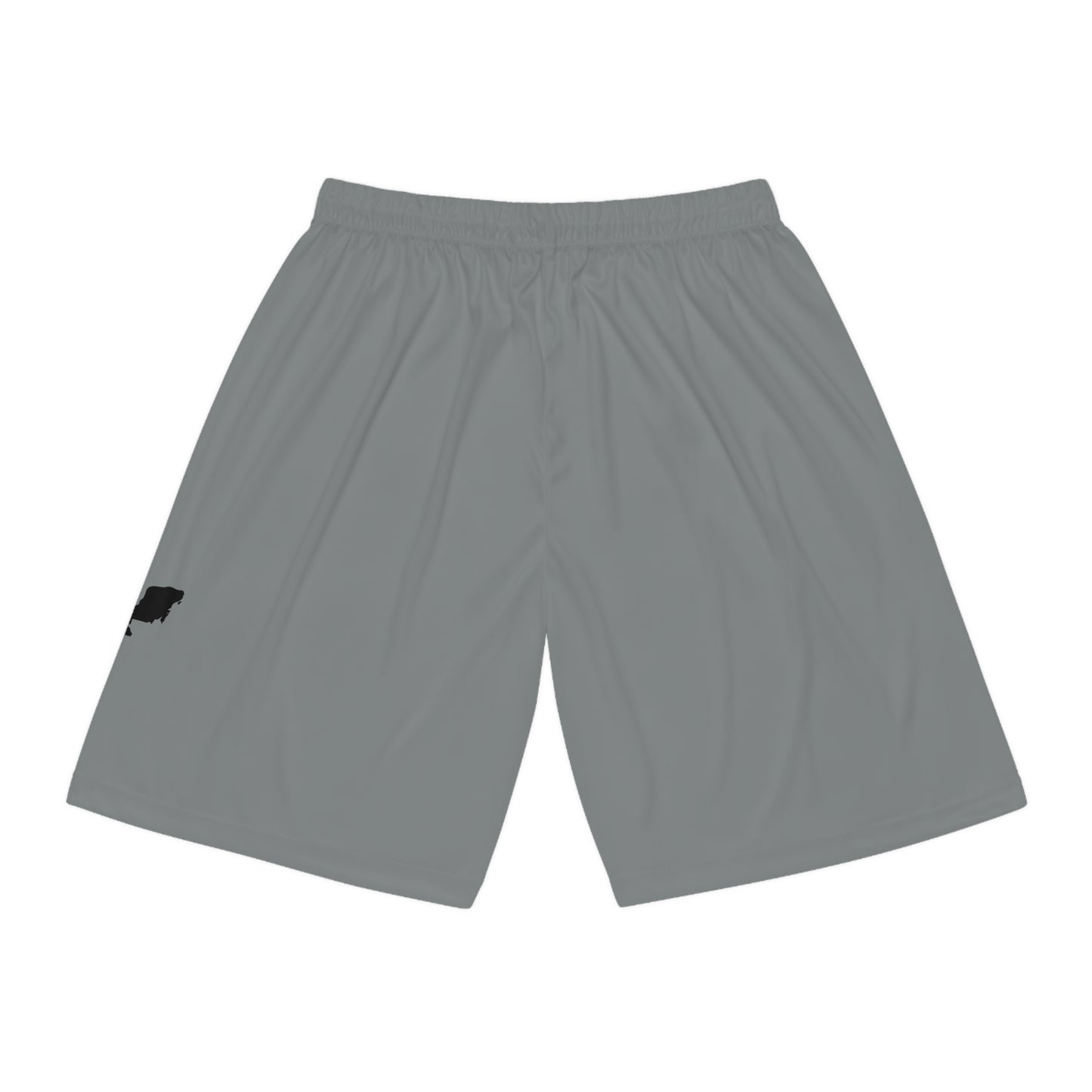 Mexican Pride Basketball Shorts Gray