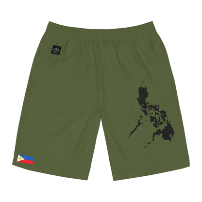 Filipino Pride Board Shorts Green