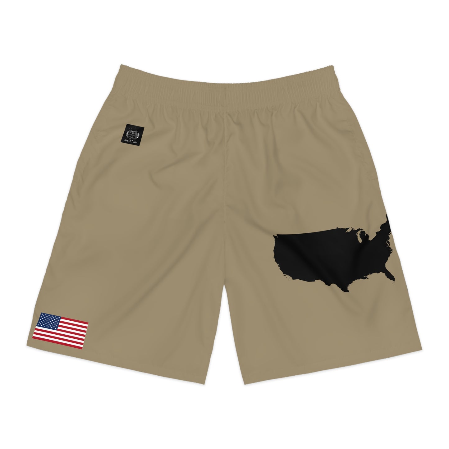 USA Jogger Shorts Khaki