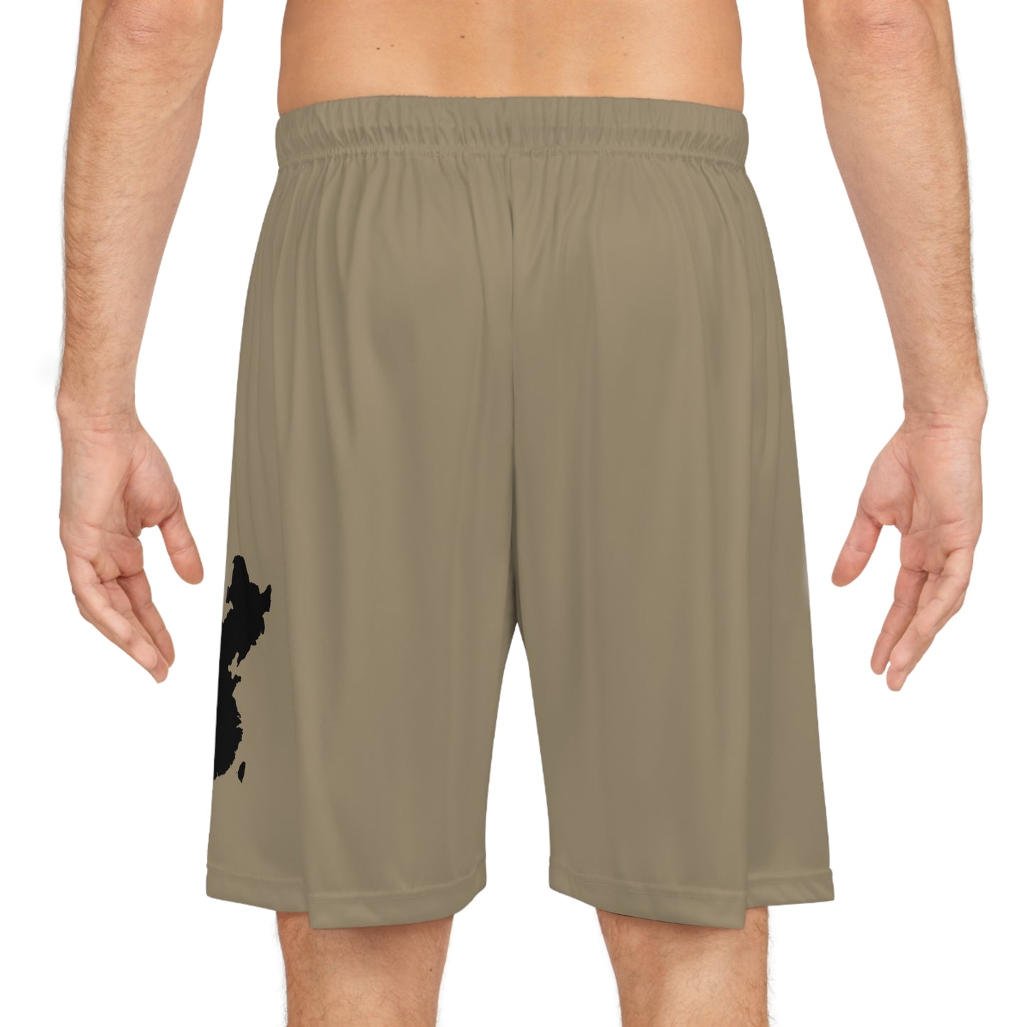 Chinese Pride Basketball Shorts Khaki