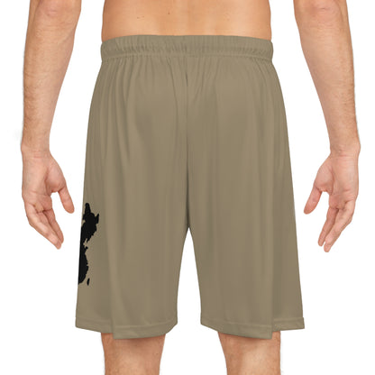 Chinese Pride Basketball Shorts Khaki