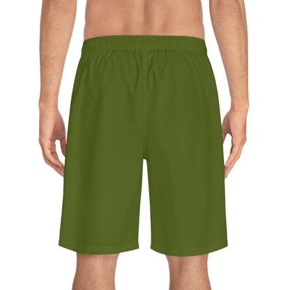 Chinese Pride Board Shorts White/Green
