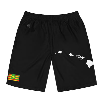 Hawaiian Pride Board Shorts Black