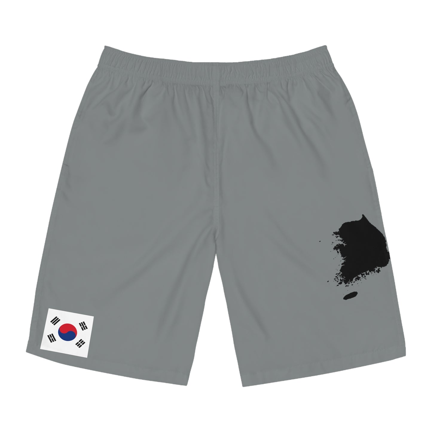 South Korean Pride Jogger Shorts White
