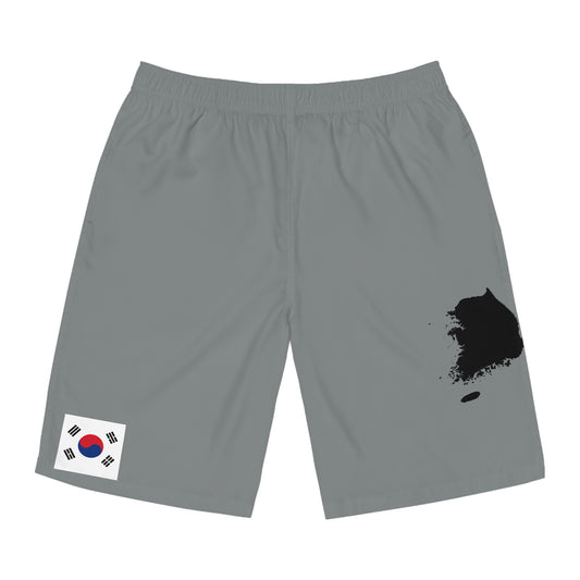 South Korean Pride Jogger Shorts White