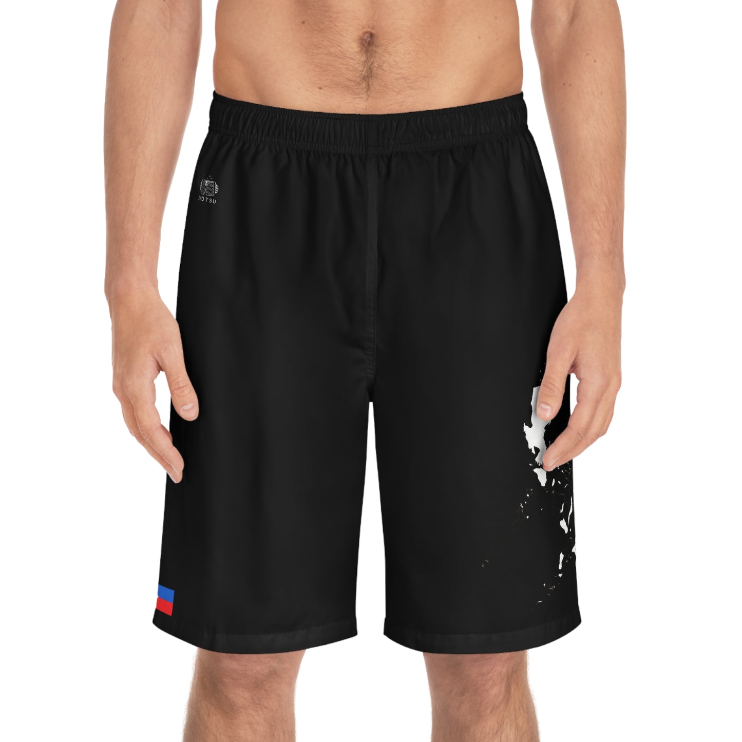 Filipino Pride Board Shorts Black