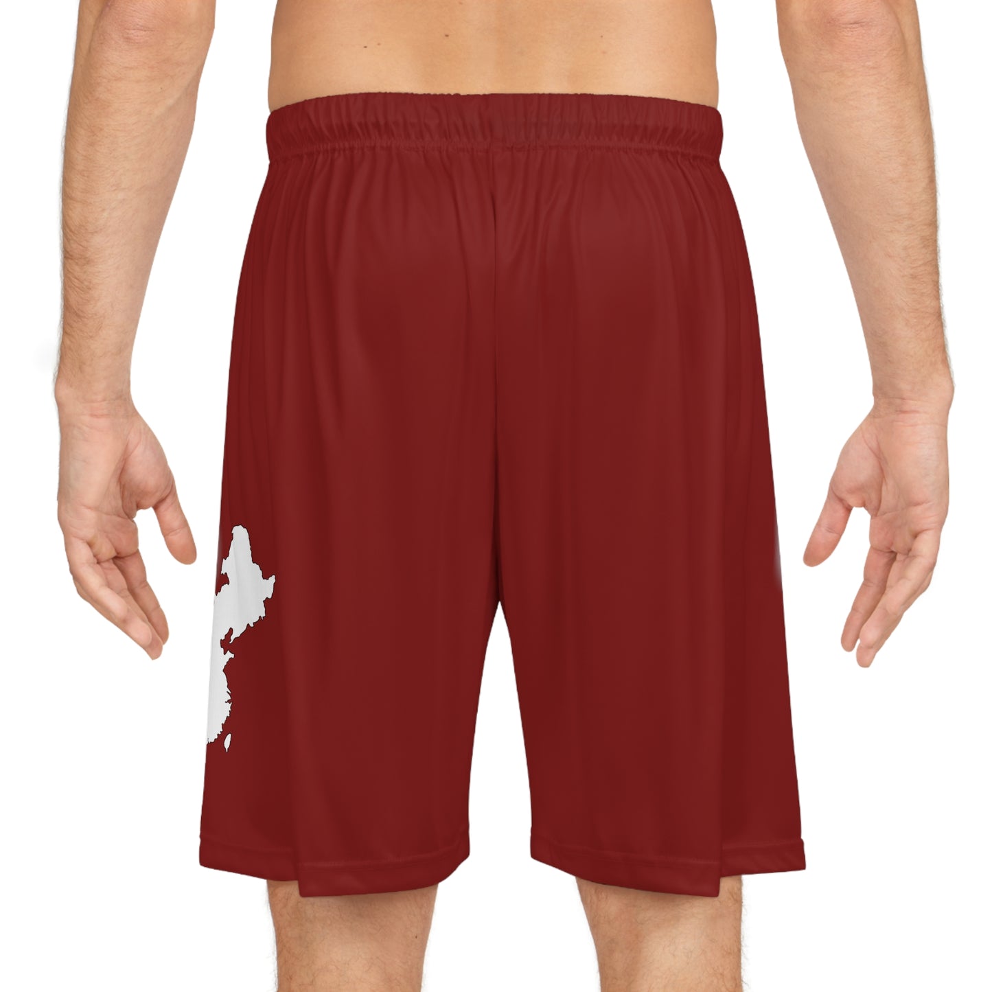 Chinese Pride Basketball Shorts White/Red
