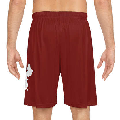 Chinese Pride Basketball Shorts White/Red