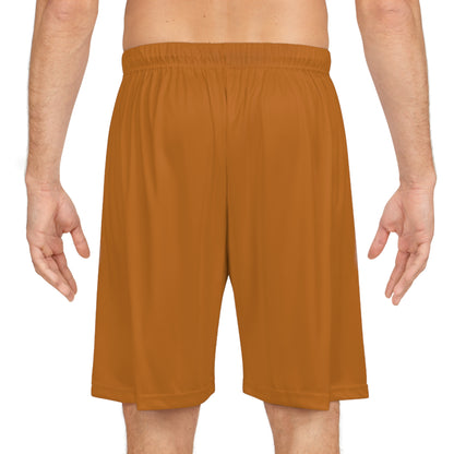 India Basketball Shorts Orange