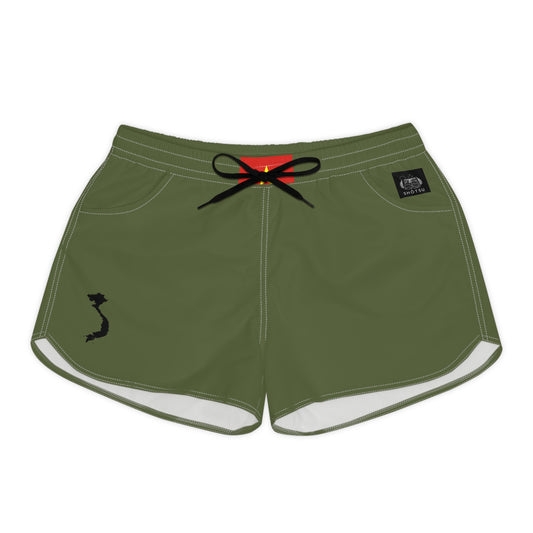 Vietnamese Pride Women's Casual Shorts Green