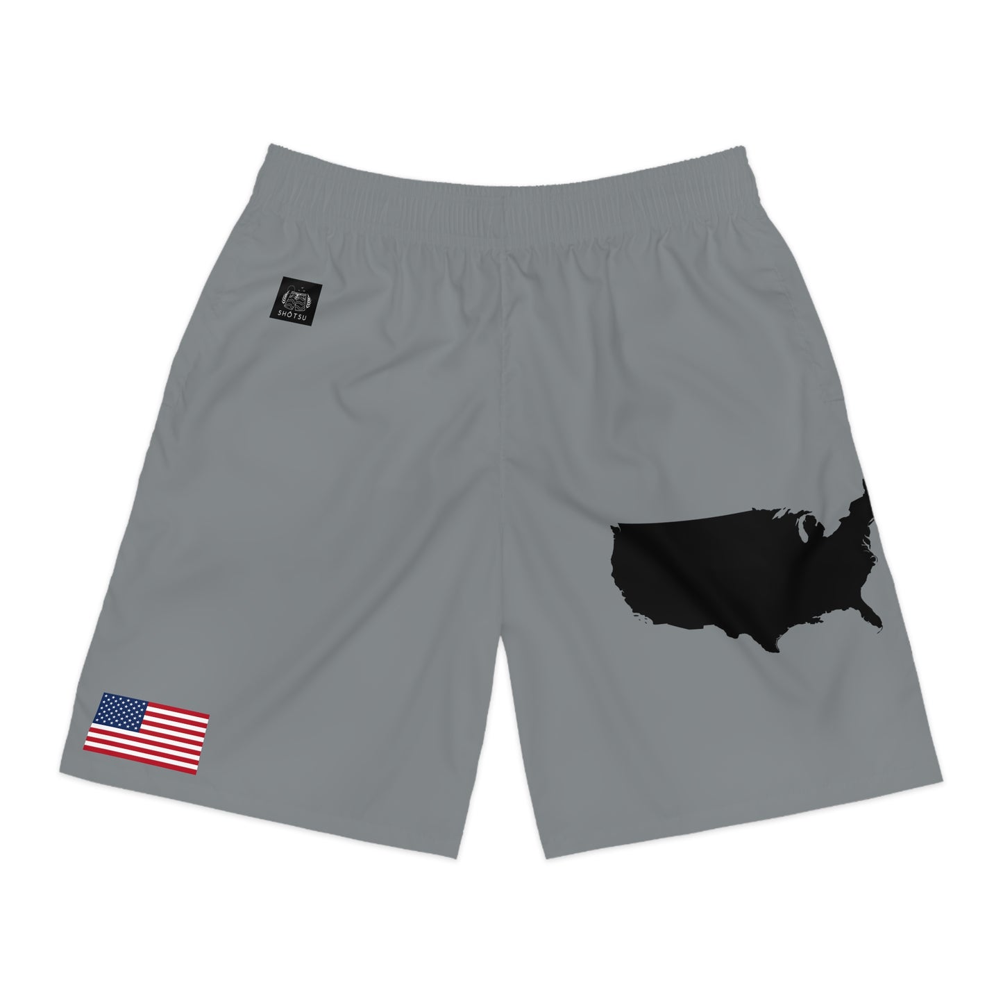 USA Jogger Shorts Gray