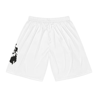 Filipino Pride Basketball Shorts White