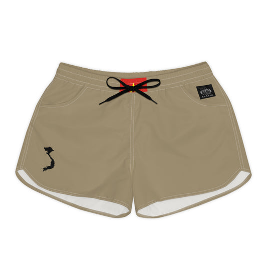 Vietnamese Pride Women's Casual Shorts Khaki