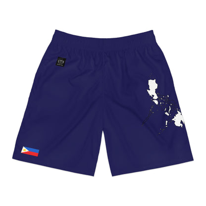 Filipino Pride Jogger Shorts Blue