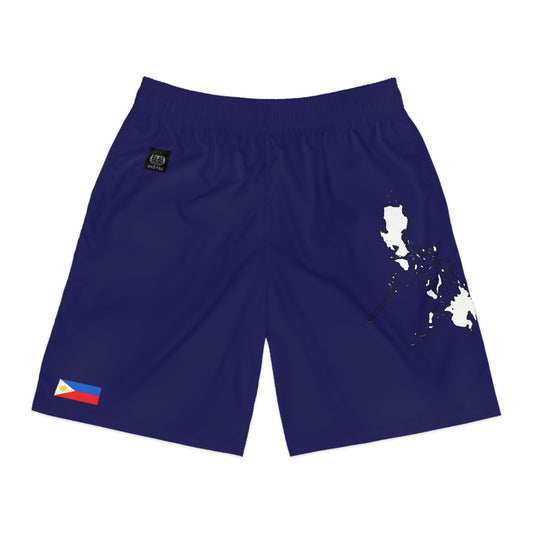 Filipino Pride Jogger Shorts Blue