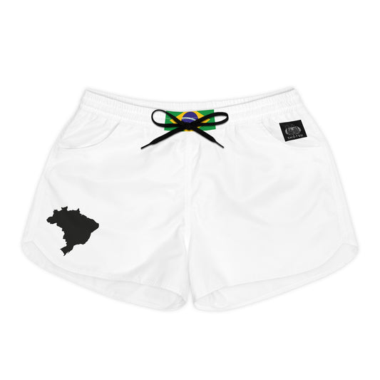 Brazilian Pride Women's Casual Shorts White