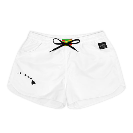 Hawaiian Pride Women's Casual Shorts White