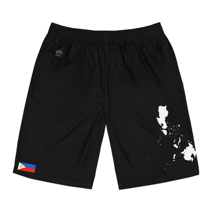 Filipino Pride Board Shorts Black