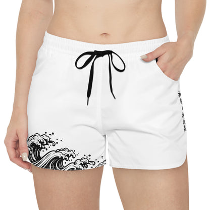 Wave of Kanagawa Casual Women's Shorts