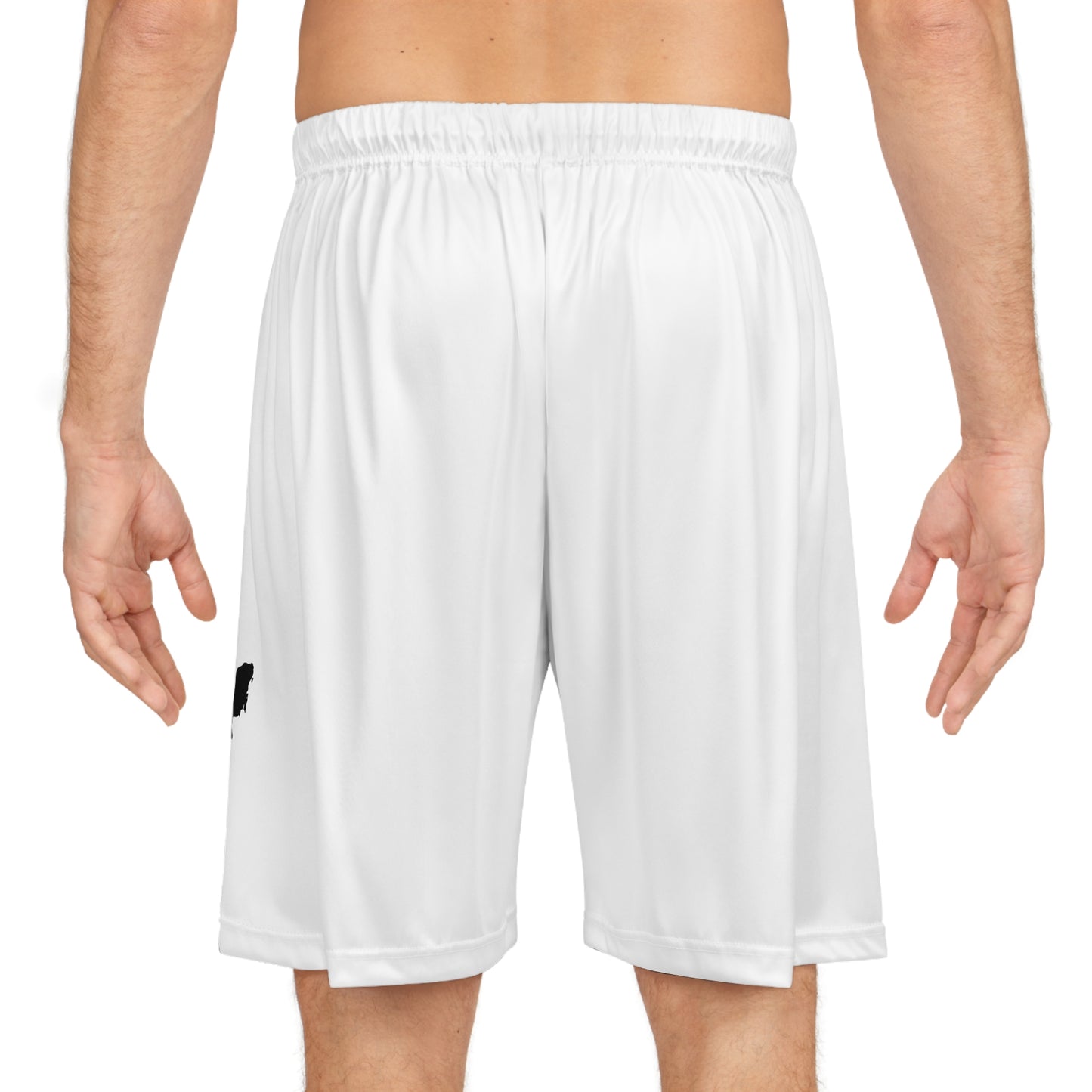 Mexican Pride Basketball Shorts White