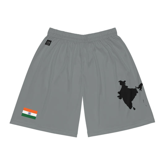 India Basketball Shorts Gray